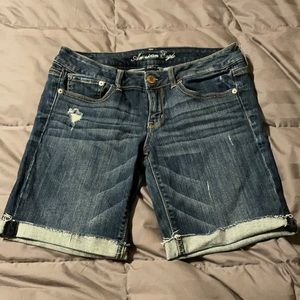 American Eagle Stretch Denim Shorts